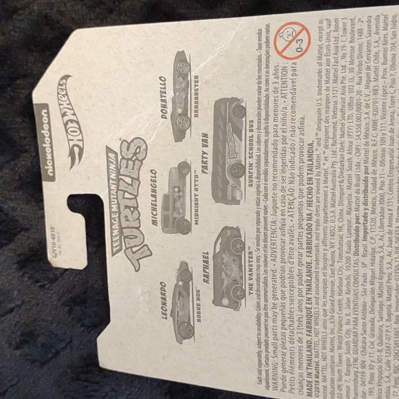 Nickelodeon Hot Wheels Ninja Turtles RRRoadster Car - Picture 6 of 8